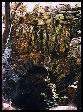 L'aqueduc en tunnel.