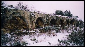 Le pont Roupt sous la néige.