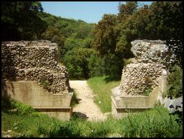 Le pont de Valmalle en 2004