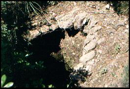 L'aqueduc après le pont de Roussière.